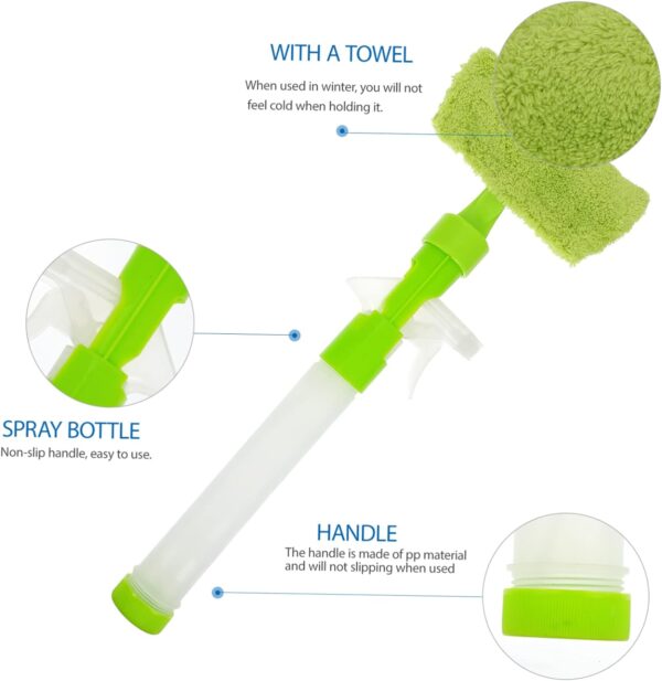 Nettoyeur de Vitres 3-en-1 avec Vaporisateur – Image 9