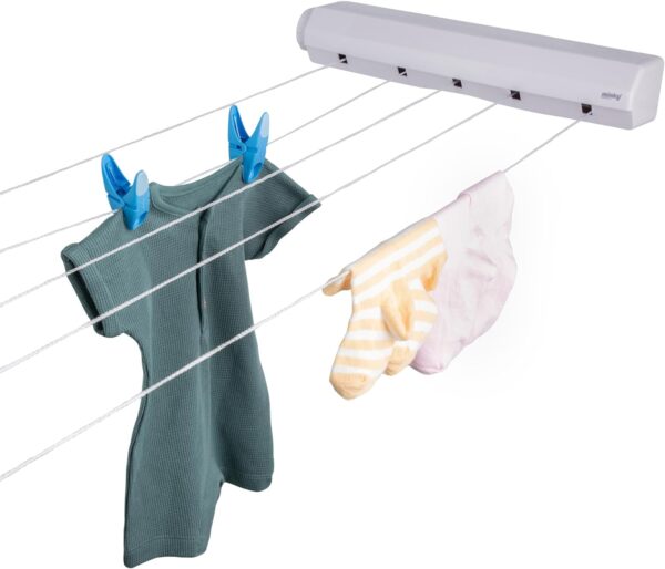 Sèche linge extensible - séchoir mural Rollfix 210 Longline – Image 4