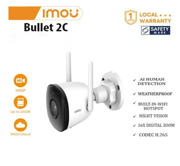Imou Bullet 4MG Tunisie – Image 5