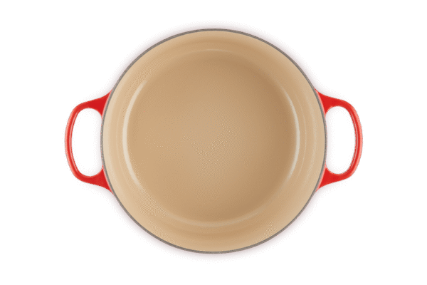 Le Creuset  Cocotte Ronde En Fonte Emaillée Intérieur Noir 28cm Noir – Image 3