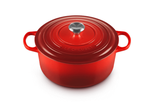 Le Creuset  Cocotte Ronde En Fonte Emaillée Intérieur Noir 28cm Noir – Image 6