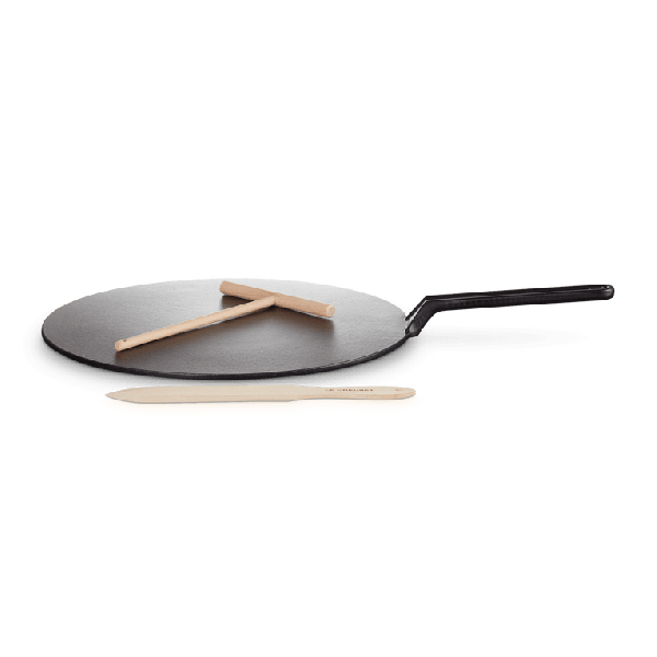 Le Creuset   Crêpière En Fonte Emaillée 32cm Noir