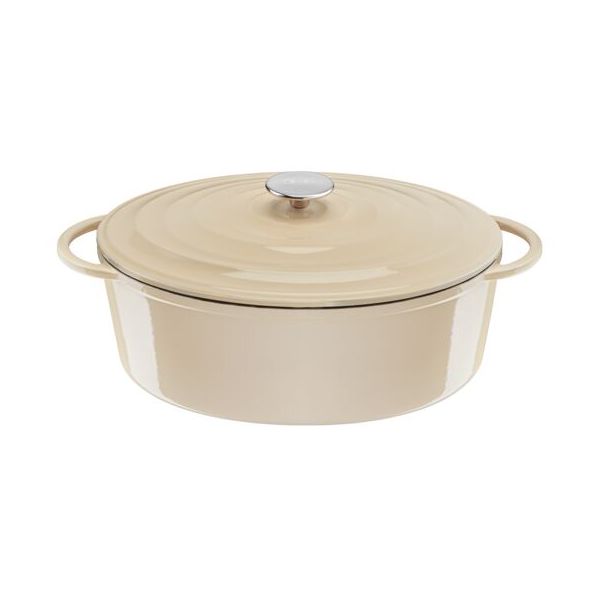 Tefal Faitout 34x26cm Fonte Lov Beige-E2590604