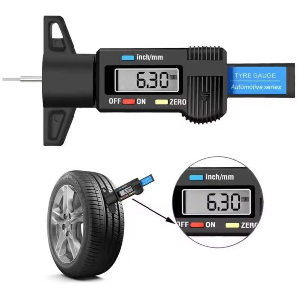 Outil de mesure de la profondeur des pneus de voiture