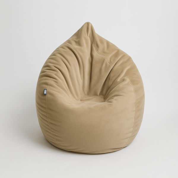 Pouf Poire Velours – Image 2