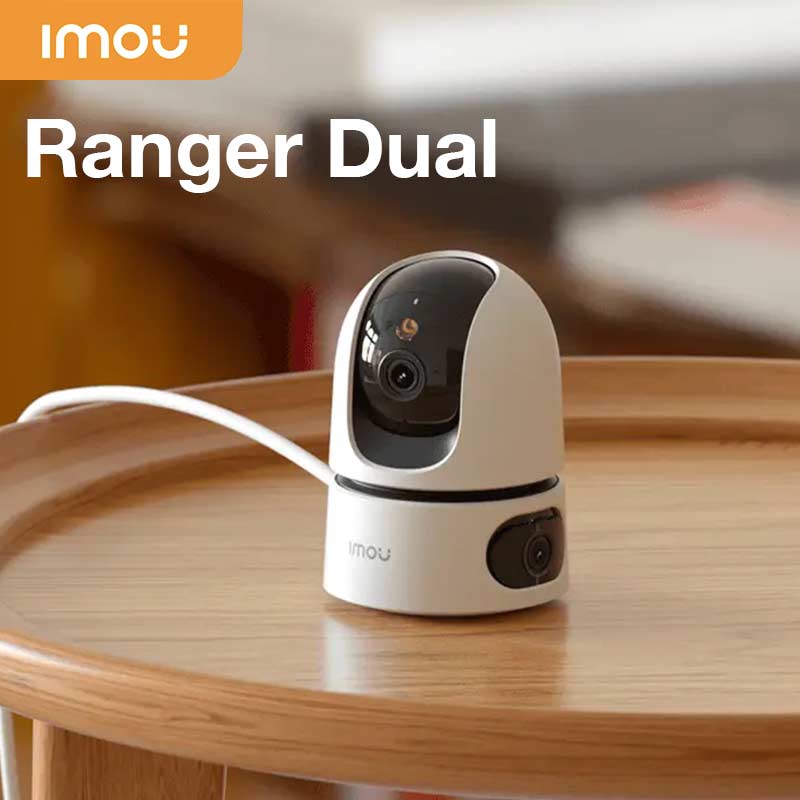 CAMERA IMOU RANGER 6MP DOUBLE OBJECTIF WIFI COULEUR