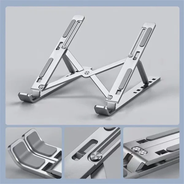Portable Laptop Stand Foldable Notebook Computer Holder Bracket – Image 2