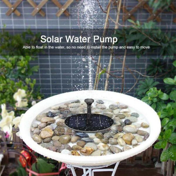 Fontaine Solaire Extérieur Flottante
